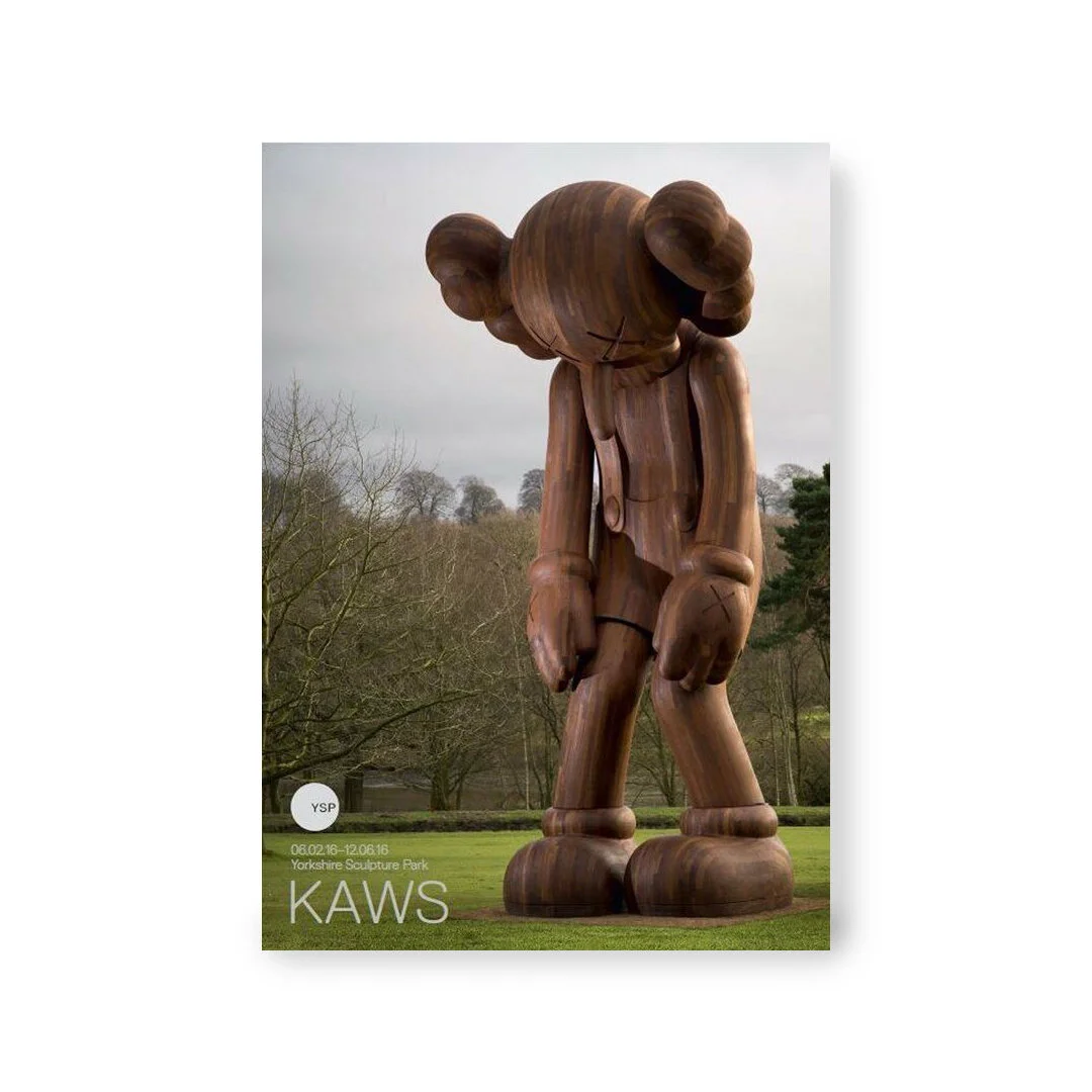 Yorkshire Sculpture Park Exhibition Poster by KAWS — STANDARD X FUTURE